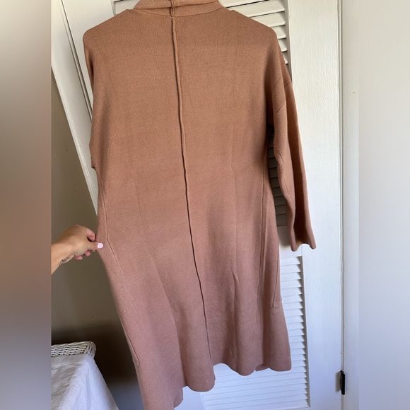 Lapel Open Front Cardigan - Picture 3 of 4